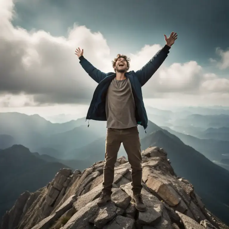 Visual representation of "heady" - Making you feel very excited or enthusiastic