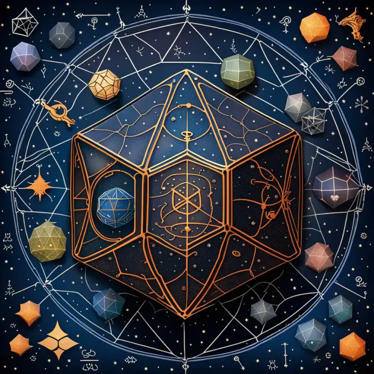 Visual representation of "dodecahedron" - In geometry, a dodecahedron is a polyhedron – a shape formed of flat faces – each face is a pentagon.