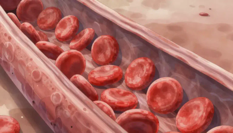 Visual representation of "endothelium" - A thin layer of cells that forms the innermost lining of blood vessels and lymphatic vessels.