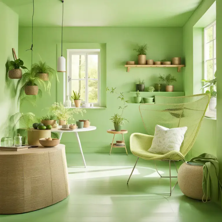 Visual representation of "melon" - A light, sweet, usually green color, named after the melon fruit.