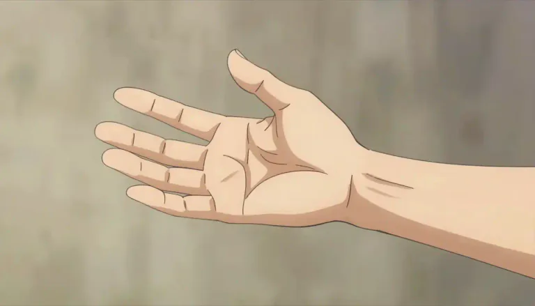 Visual representation of "wrist" - the joint connecting the hand with the forearm.