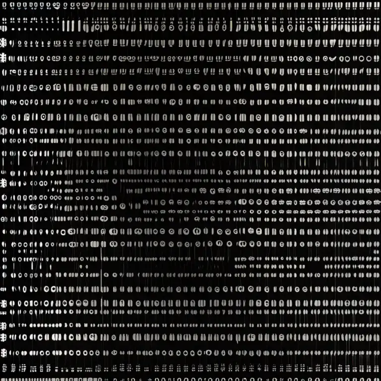 Visual representation of "align" - In computing, to arrange data in a line to make it work more efficiently.