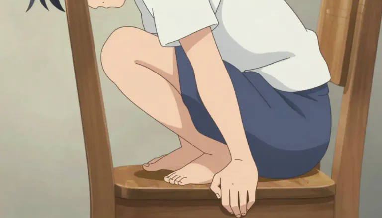 Visual representation of "sit" - To place the body down on a chair or other place to rest