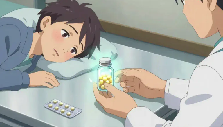 Visual representation of "medicine" - A substance to treat, prevent or ease a disease or condition