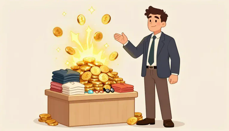 Visual representation of "moneymaking" - Used to describe something that earns a lot of money.