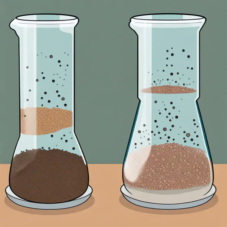 Visual representation of "specific" - Relate to a substance's weight compared to the weight of an equal volume of water