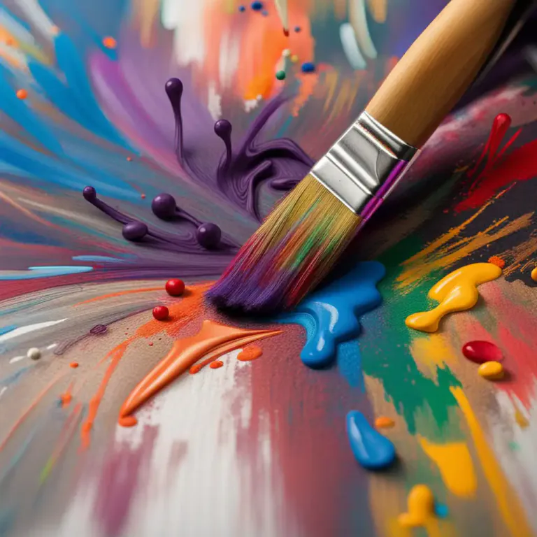 Visual representation of "bouquet" - In art, a collection or grouping of different visual elements