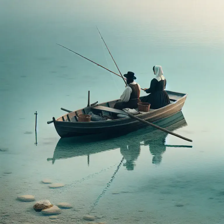 Visual representation of "skiff" - A flat bottomed open boat