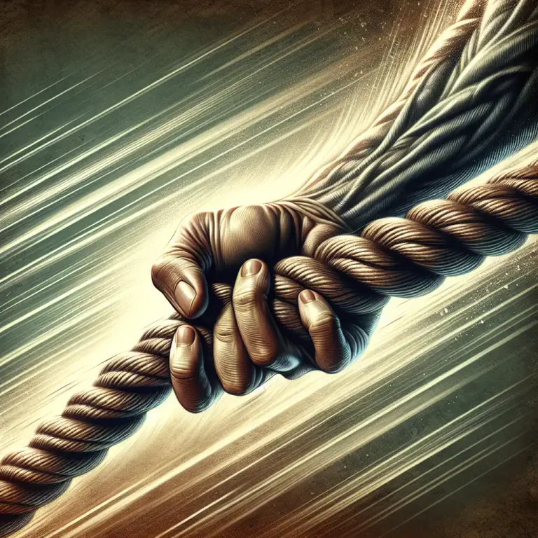 Visual representation of "pull up" - To lift or move something upwards using your hands or a tool