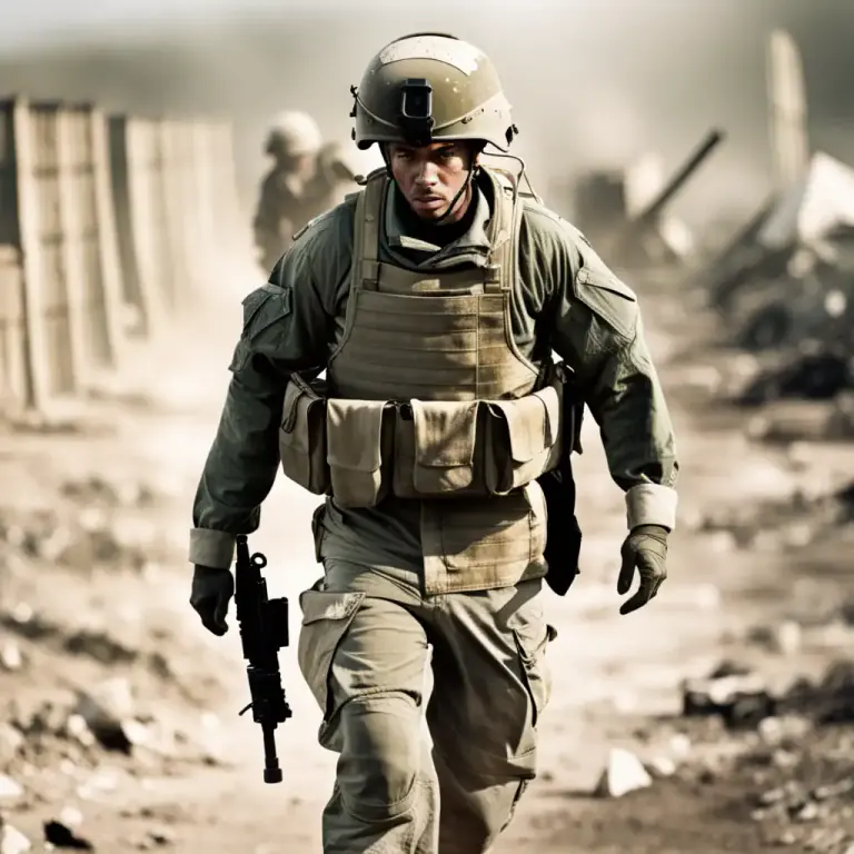 Visual representation of "to hell and back" - Survive a very dangerous or threatening situation