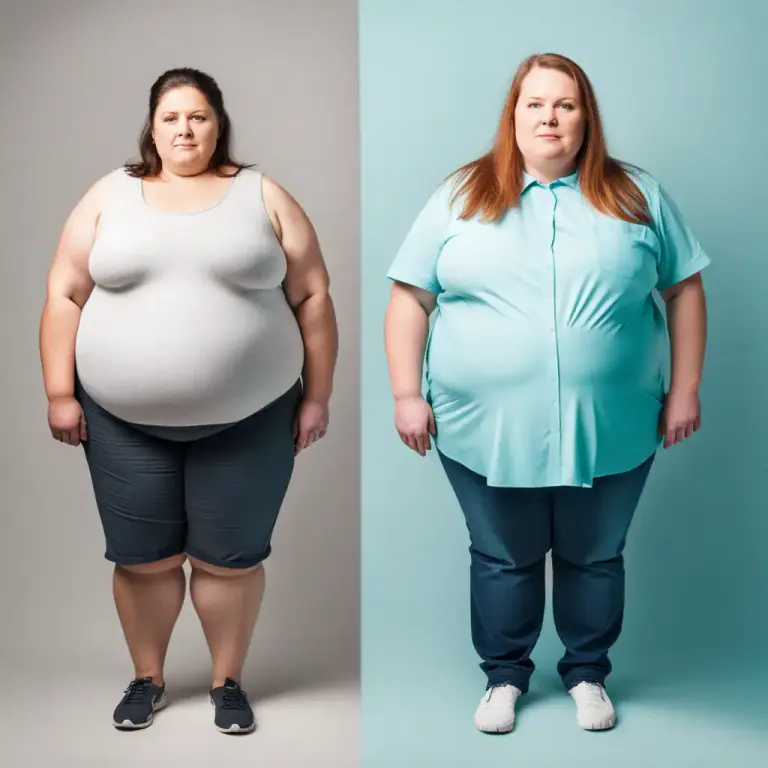 Visual representation of "melt away" - To lose weight quickly