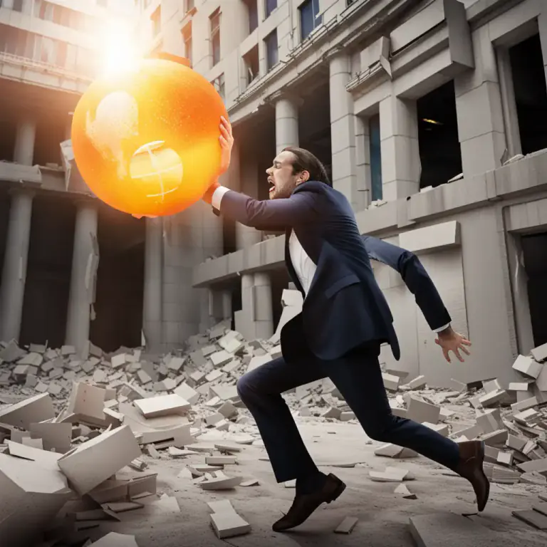 Visual representation of "seize upon" - To use or take advantage of an opportunity or available resource suddenly and eagerly.