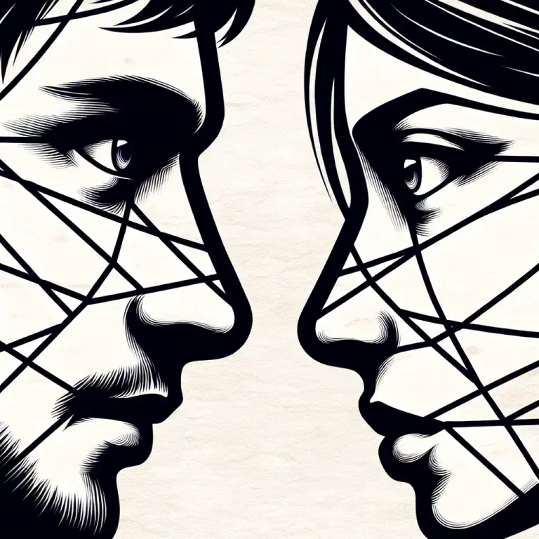 Visual representation of "lock" - To interlock or cause to become interlocked