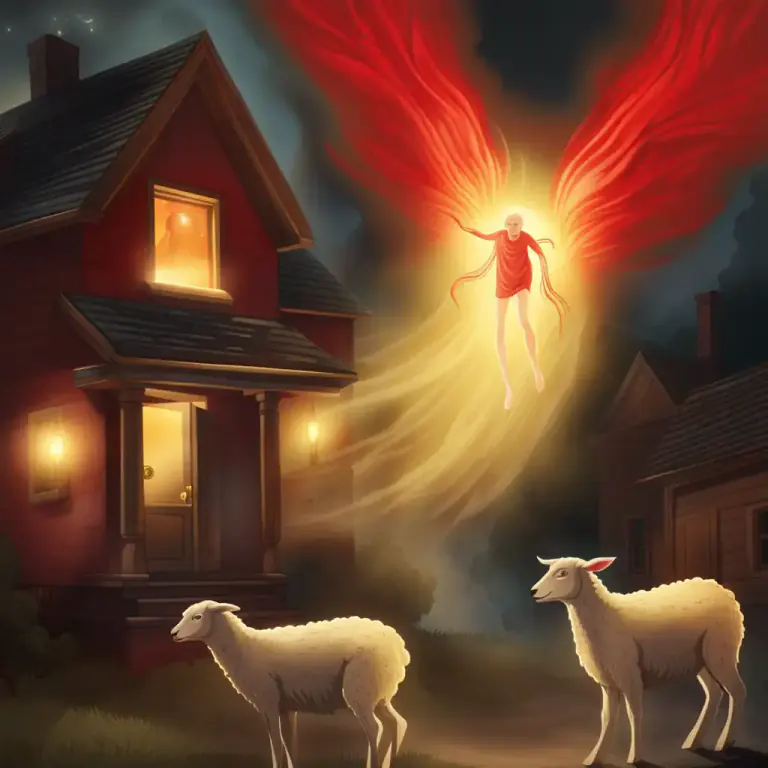 Visual representation of "pass over" - In a religious context, to spare or save