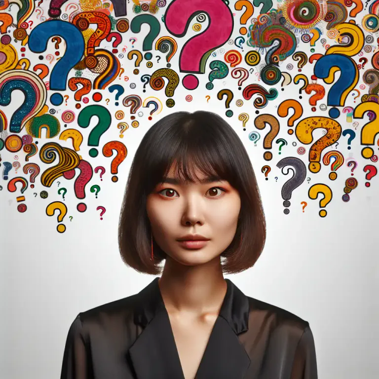 Visual representation of "what about…?" - Used to ask someone to consider something or someone that they have apparently not considered.