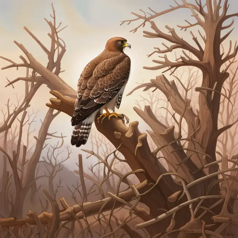 Visual representation of "mew" - The cry of certain birds of prey.