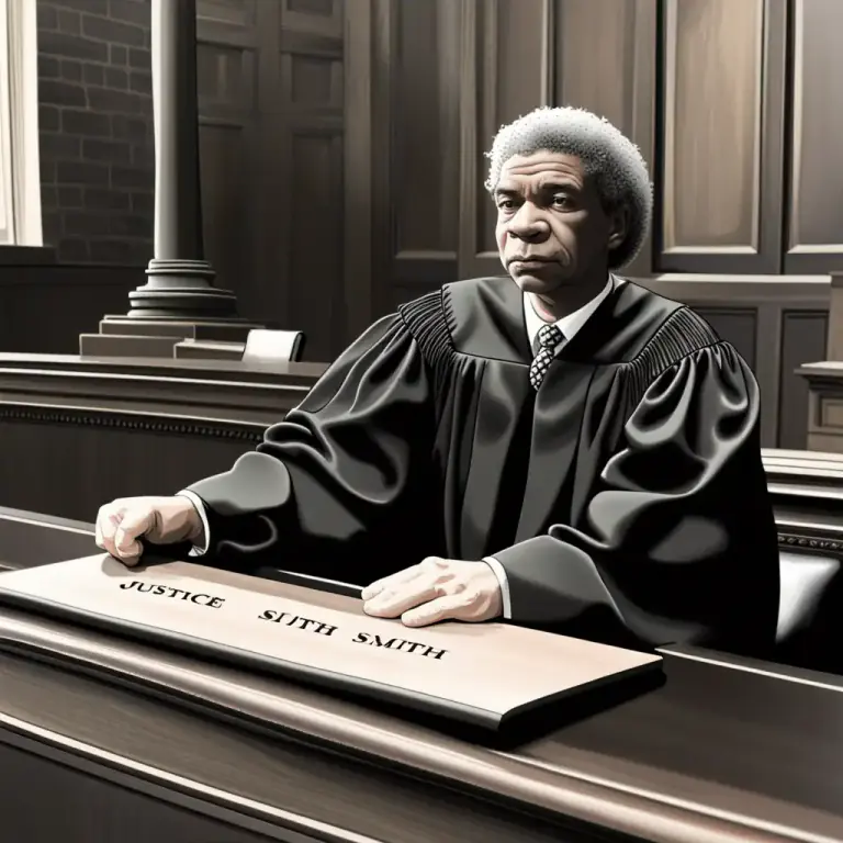 Visual representation of "justice" - Justice is a title given to a judge in some legal systems.