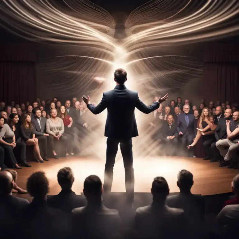Visual representation of "hypnotism" - An ability to attract or charm others without the use of literal hypnosis.