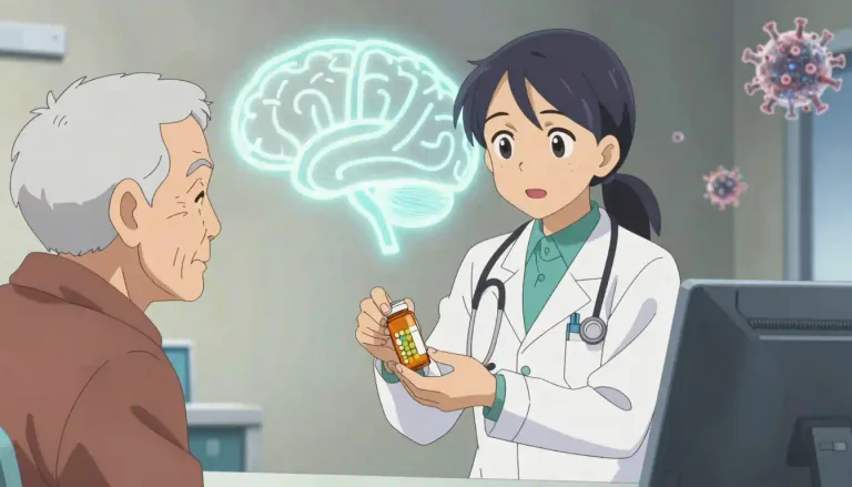 Visual representation of "amantadine" - A medication used to treat and prevent influenza A and to manage symptoms of Parkinson's disease.