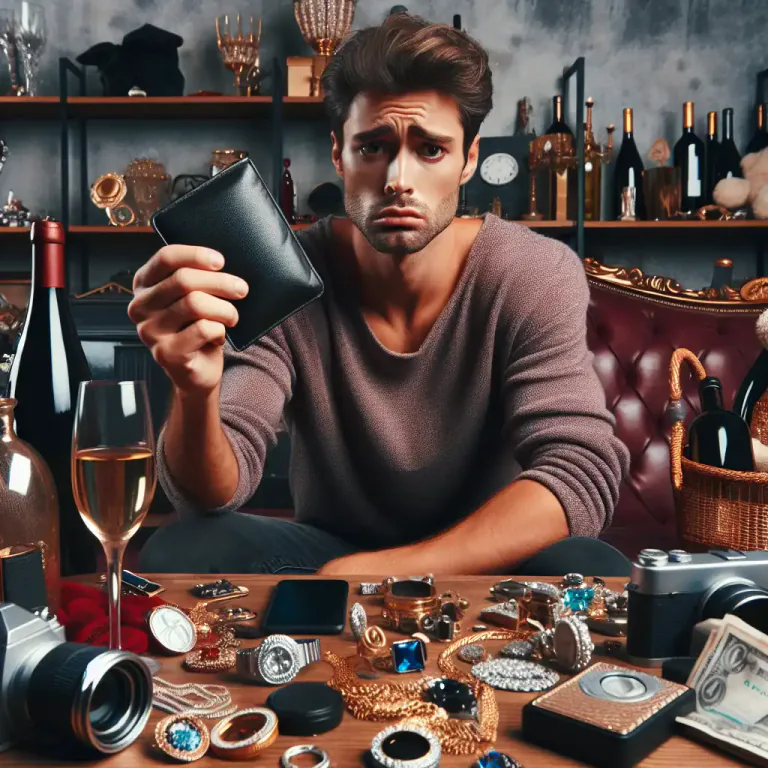 Visual representation of "prodigality" - The act of spending money or resources freely and recklessly; wastefulness