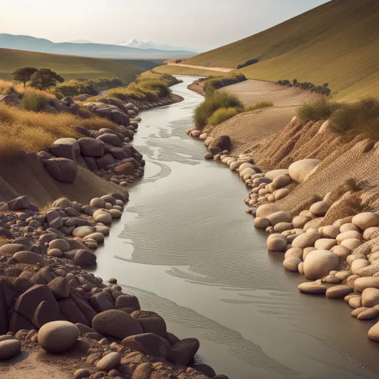 Visual representation of "seaward" - In the direction towards the sea.