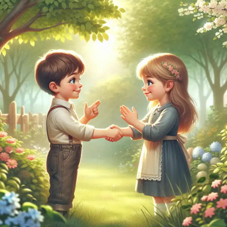 Visual representation of "truce" - A temporary pause or break from arguing or disagreement