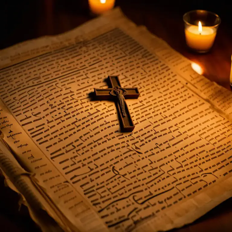 Visual representation of "credo" - In Christianity, a formal statement of beliefs, such as the Apostles' Credo or Nicene Credo.