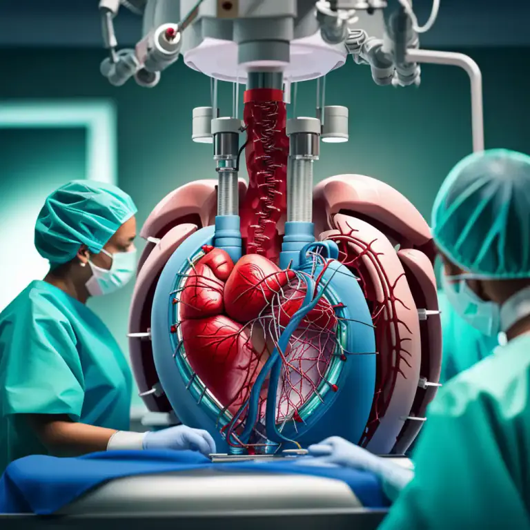 Visual representation of "bypass" - a surgical procedure to create a new pathway for blood flow