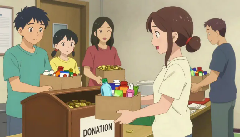 Visual representation of "contributor" - a person who contributes or helps towards something