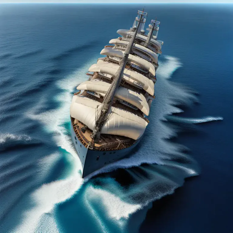 Visual representation of "at sea" - Being on or in the ocean