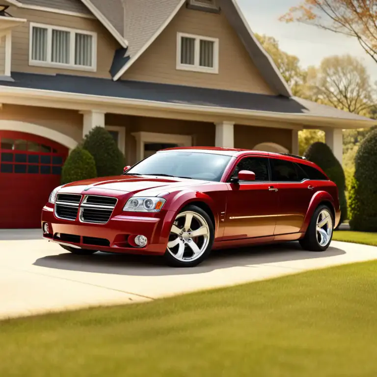 Visual representation of "magnum" - A model of sports car made by Dodge
