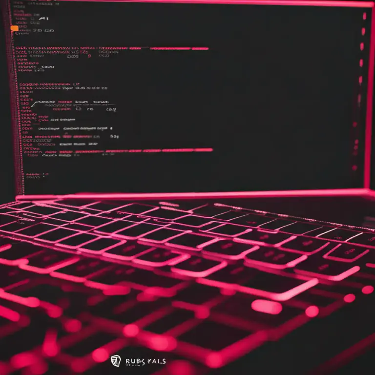 Visual representation of "ruby" - A programming language
