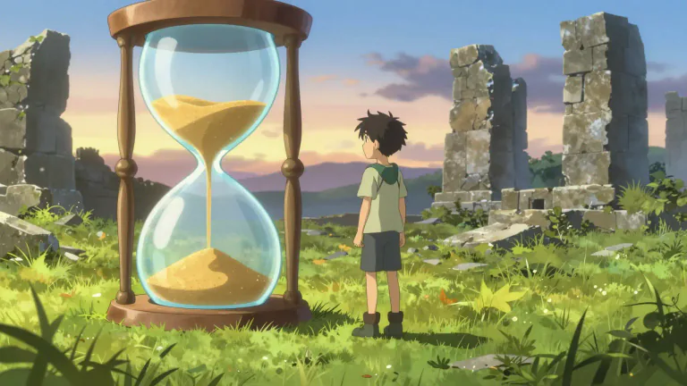 Visual representation of "mortal" - Can die or end, not lasting forever