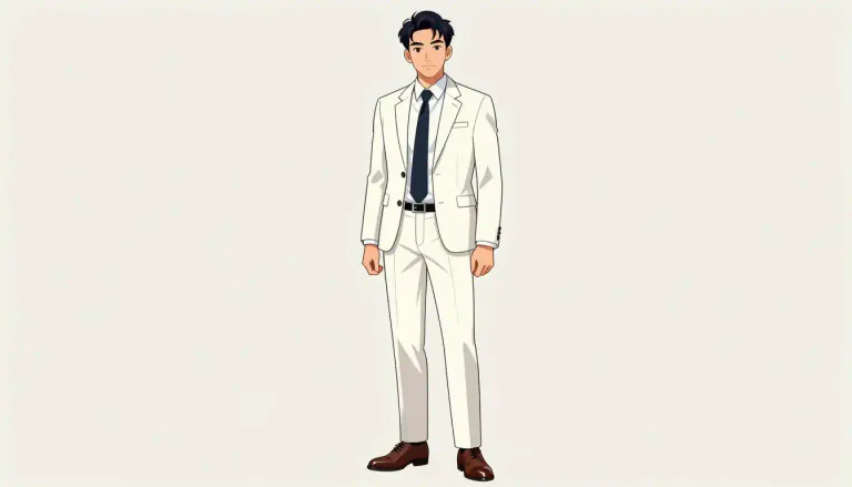 Visual representation of "natty" - Neat, stylish, and well put together in appearance