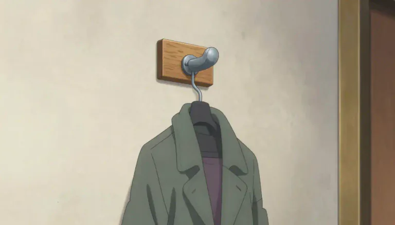 Visual representation of "peg" - A small wooden, plastic, or metal piece used to hold things together or to hang things on.