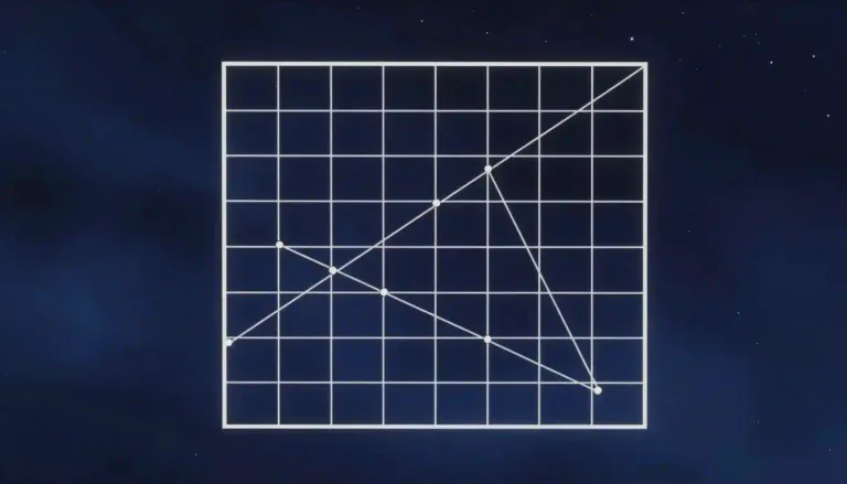Visual representation of "affine" - Relating to or of a transformation that preserves straight lines and ratios of distances.