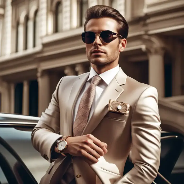 Visual representation of "posh" - In a way that is stylish or typical of the upper class