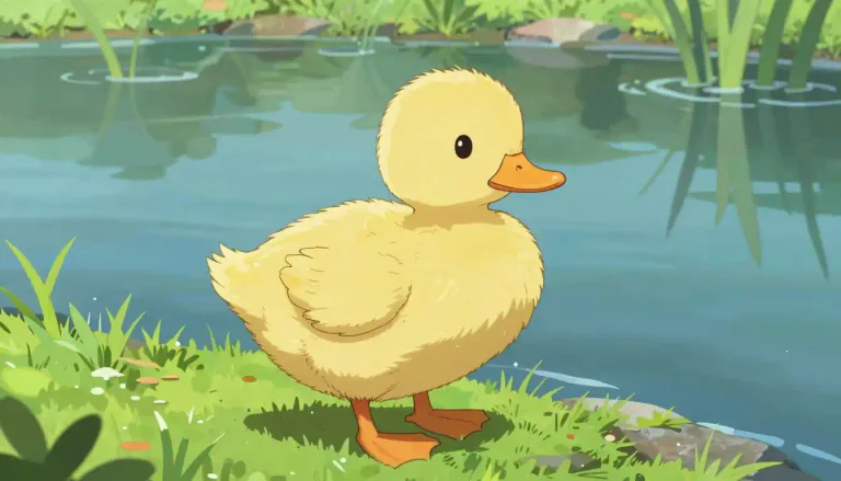 Visual representation of "duckling" - A young duck