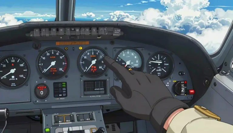 Visual representation of "altimeter" - An instrument used to measure altitude, the height above ground or sea level.