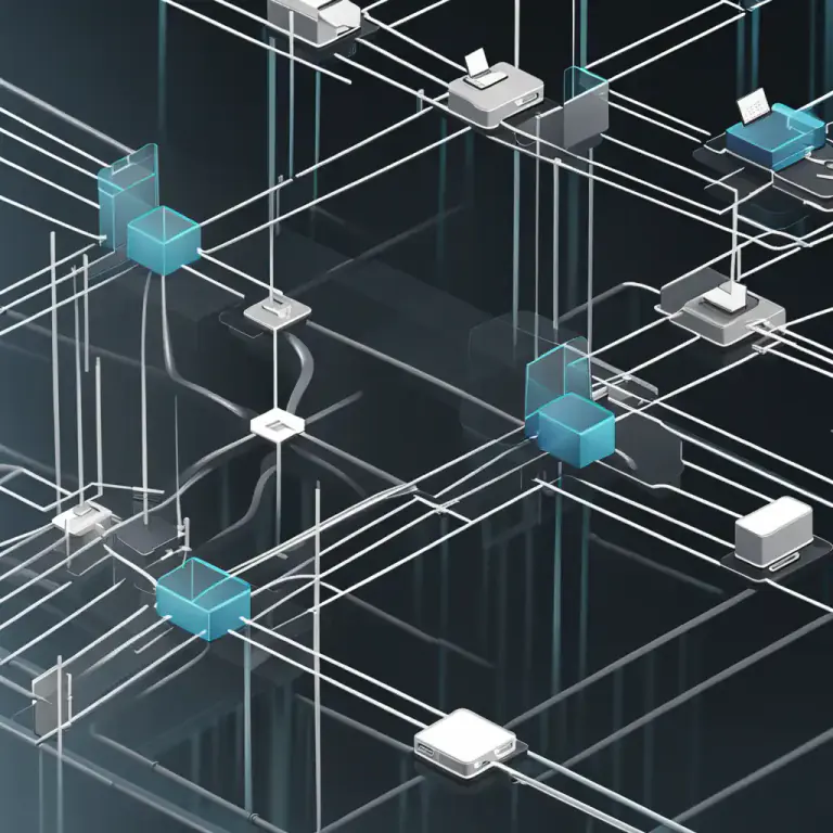 Visual representation of "gateway" - In computing, a device or program that connects two different systems