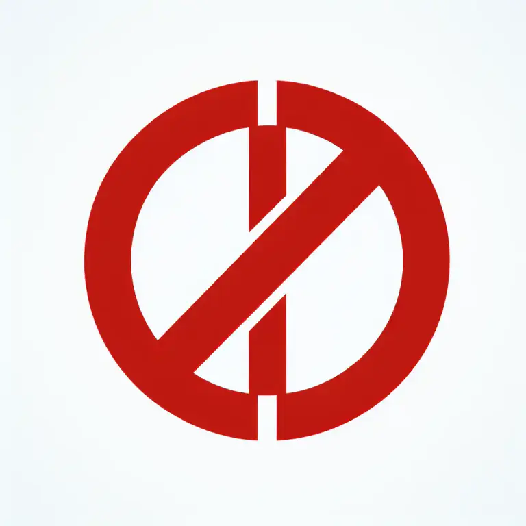 Visual representation of "not a…" - Used to show disbelief or surprise that something is not the case.
