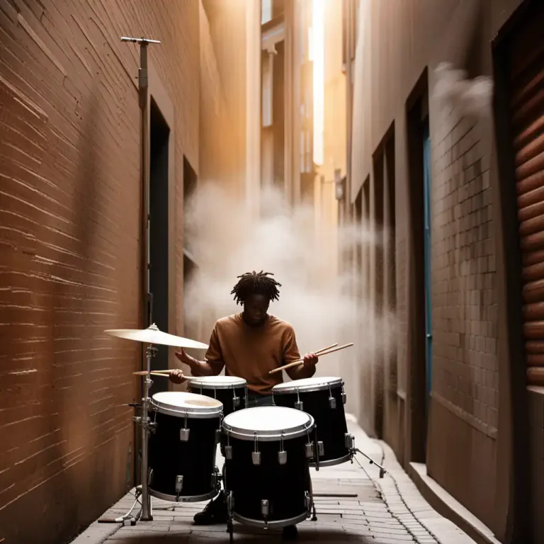 Visual representation of "reverb" - It is when a sound gets echoed or repeated.