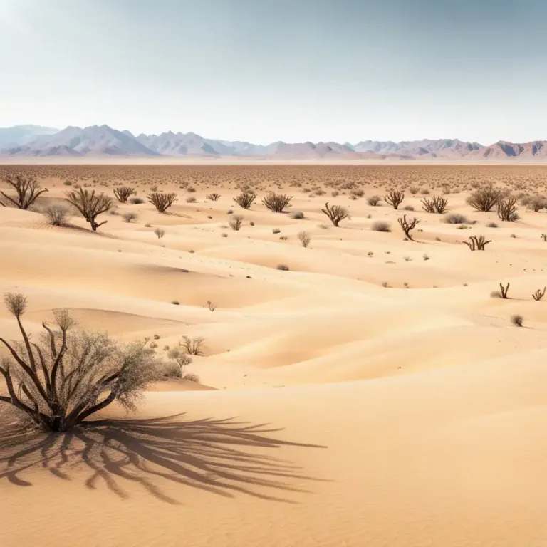 Visual representation of "as far as the eye can/could see" - In every direction; everywhere