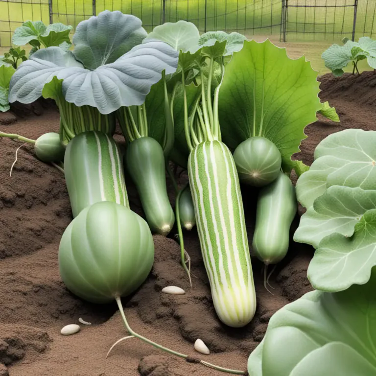 Visual representation of "marrow" - A type of squash vegetable