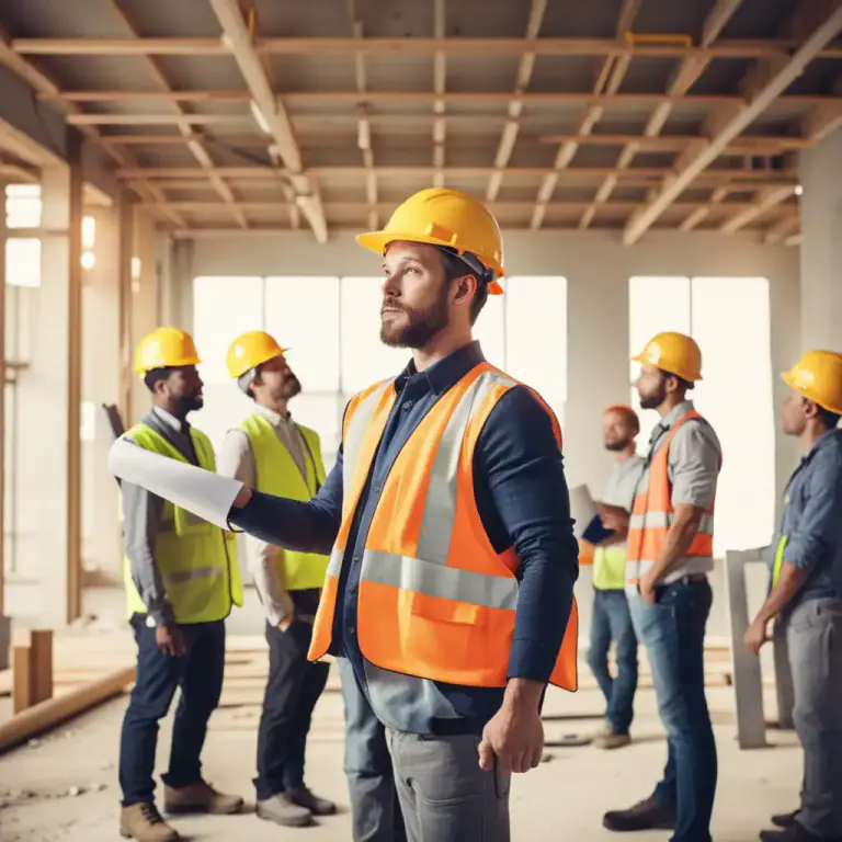 Visual representation of "headman" - A supervisor or foreman, especially in a mining or construction site.