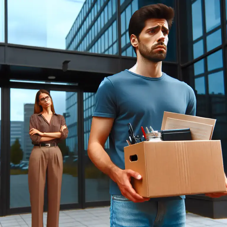 Visual representation of "can" - to reject, fire or dismiss someone from a job