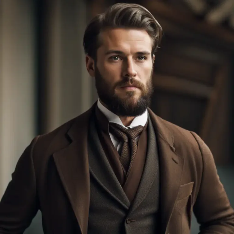 Visual representation of "imperial" - A small pointed beard growing below the lower lip