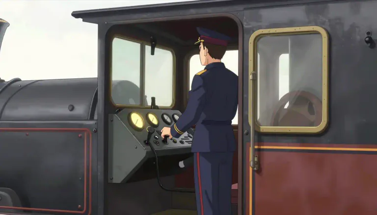 Visual representation of "footplate" - The part of a vehicle such as a train, where the driver stands or sits
