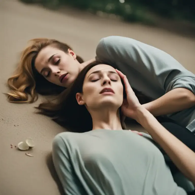 Visual representation of "senseless" - Unconscious or knocked out
