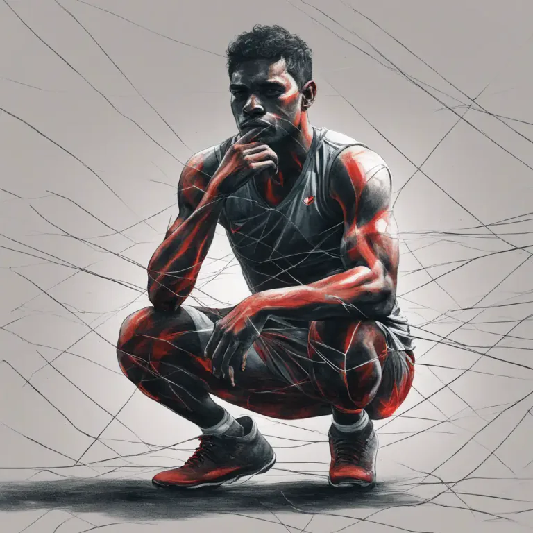 Visual representation of "lick your wounds" - To take time to recover after a defeat or setback